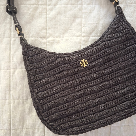 Tory Burch Brown Woven Shoulder Bag - Picture 2 of 5